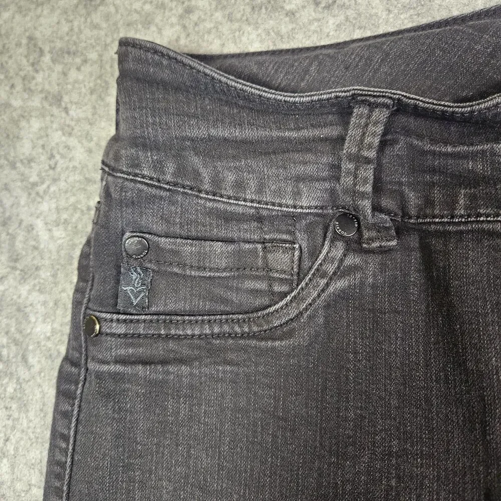Torrid‎ Womens Black Bermuda Shorts Comfort Casual Rock Goth Scene Alt Size 12